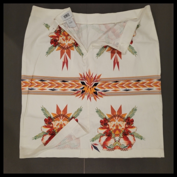 Monroe & Main aztec midi skirt 14 - Picture 2 of 6